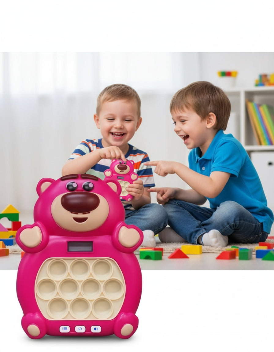 Juguete electrónico de Lotso Pop It, alivia el estrés en niños y adultos.