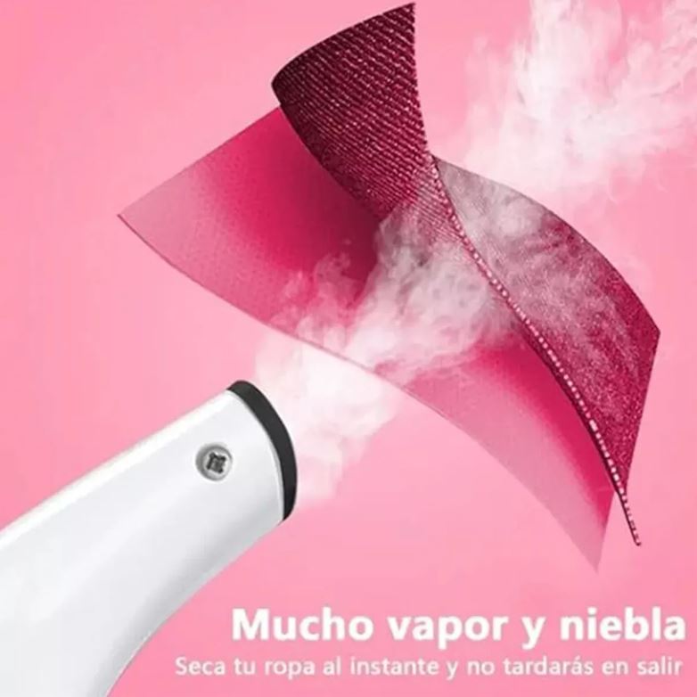 Plancha de vapor vertical para tela, rápida y segura para no quemar tejidos delicados.