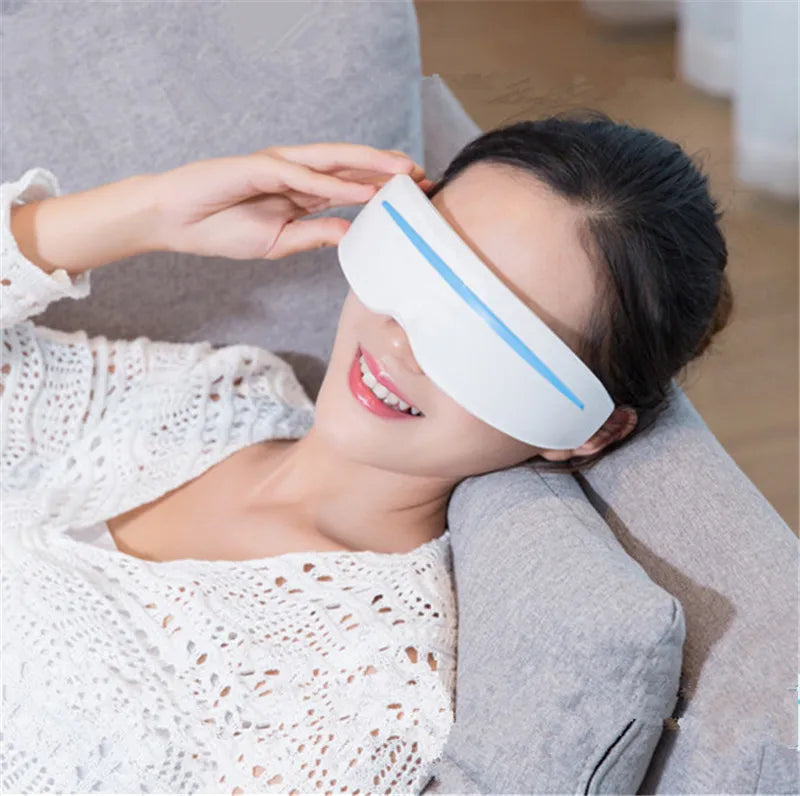 Antifaz Masajeador de Ojos Eléctrico con Terapia Magnética y Vibración