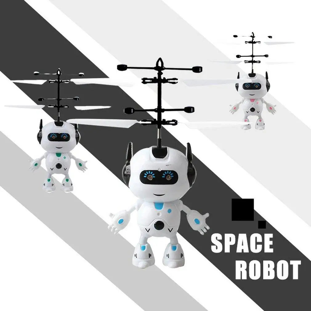 Mini Drone Robot Volador de Inducción Infrarroja para Niños