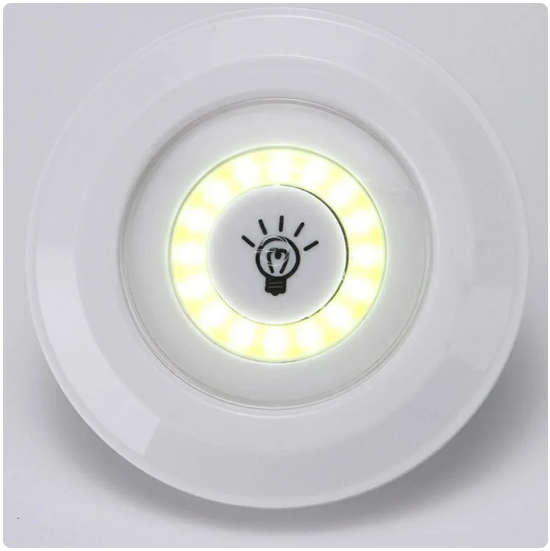 Pack de 3 LED Spots Ultrabrillantes con Control Remoto