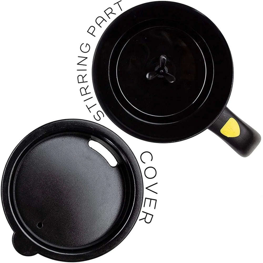 Taza Magnética Autoagitable de 400ml para Café y Bebidas