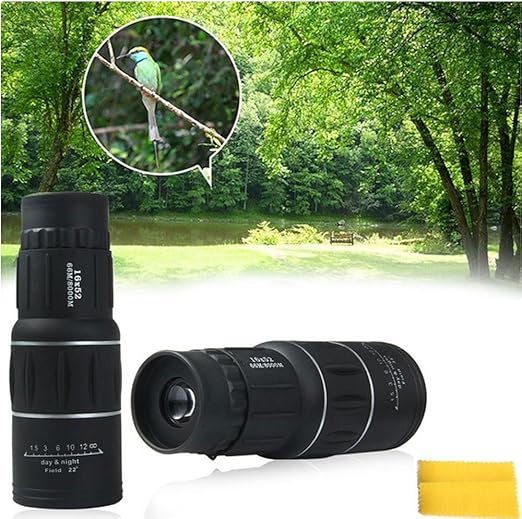 Telescopio Monocular 16x52 Compacto – Observa el Mundo con Claridad y Comodidad