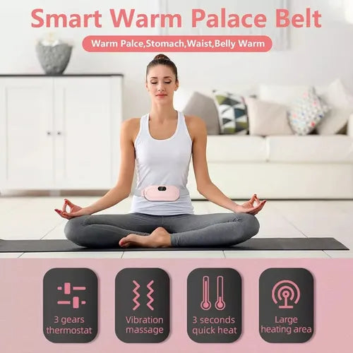 Cinturón de Estimulación TENS para Alivio Menstrual Inmediato