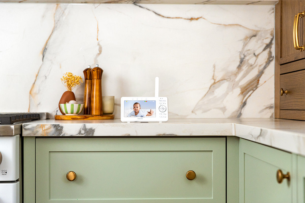 Monitor con Camara para Bebé Vtech, Visión cristalina, Vista Panoramica