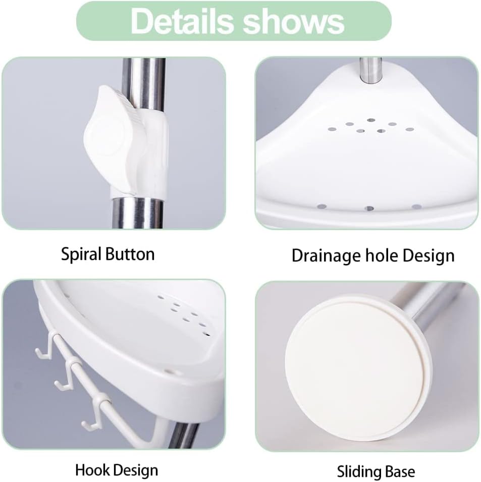 Estante Telescópico Organizador ClariBath® para Baño 🚿