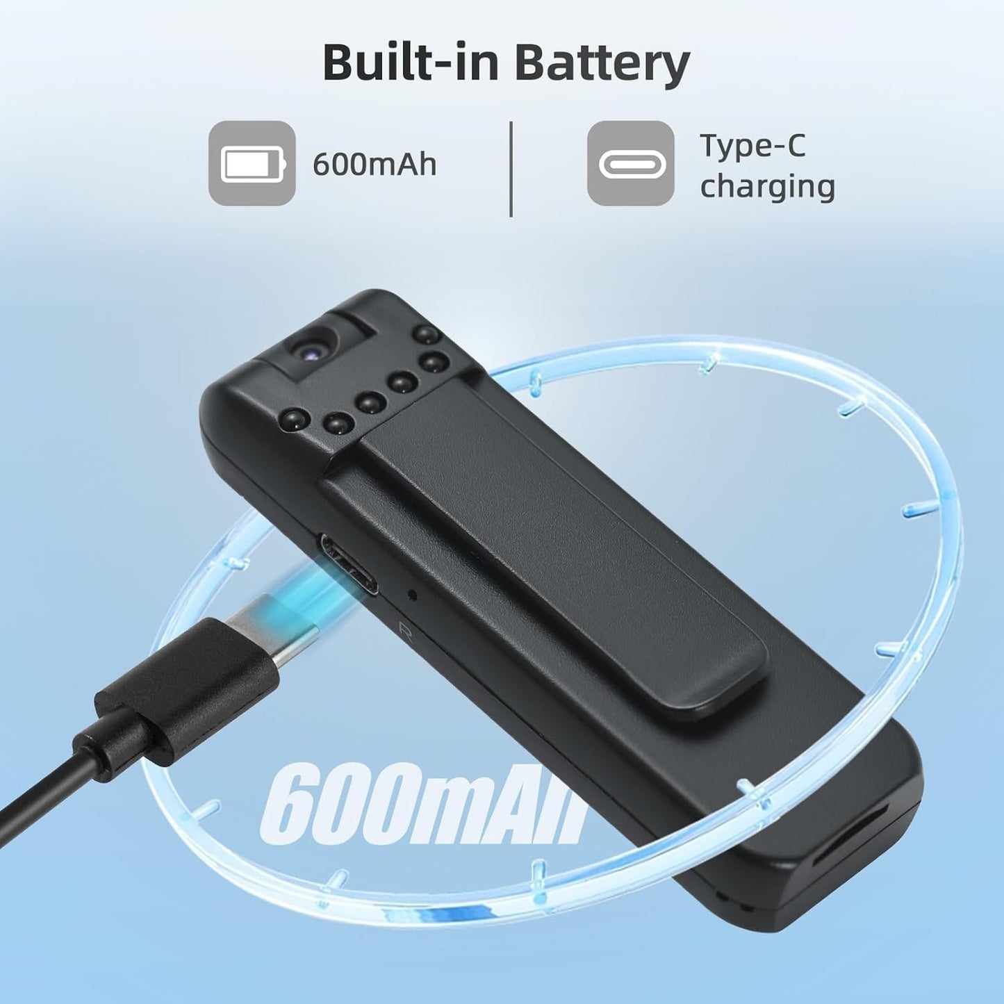 Mini Cámara Full HD 1080P Portátil – Compacta y Discreta para Todo Uso