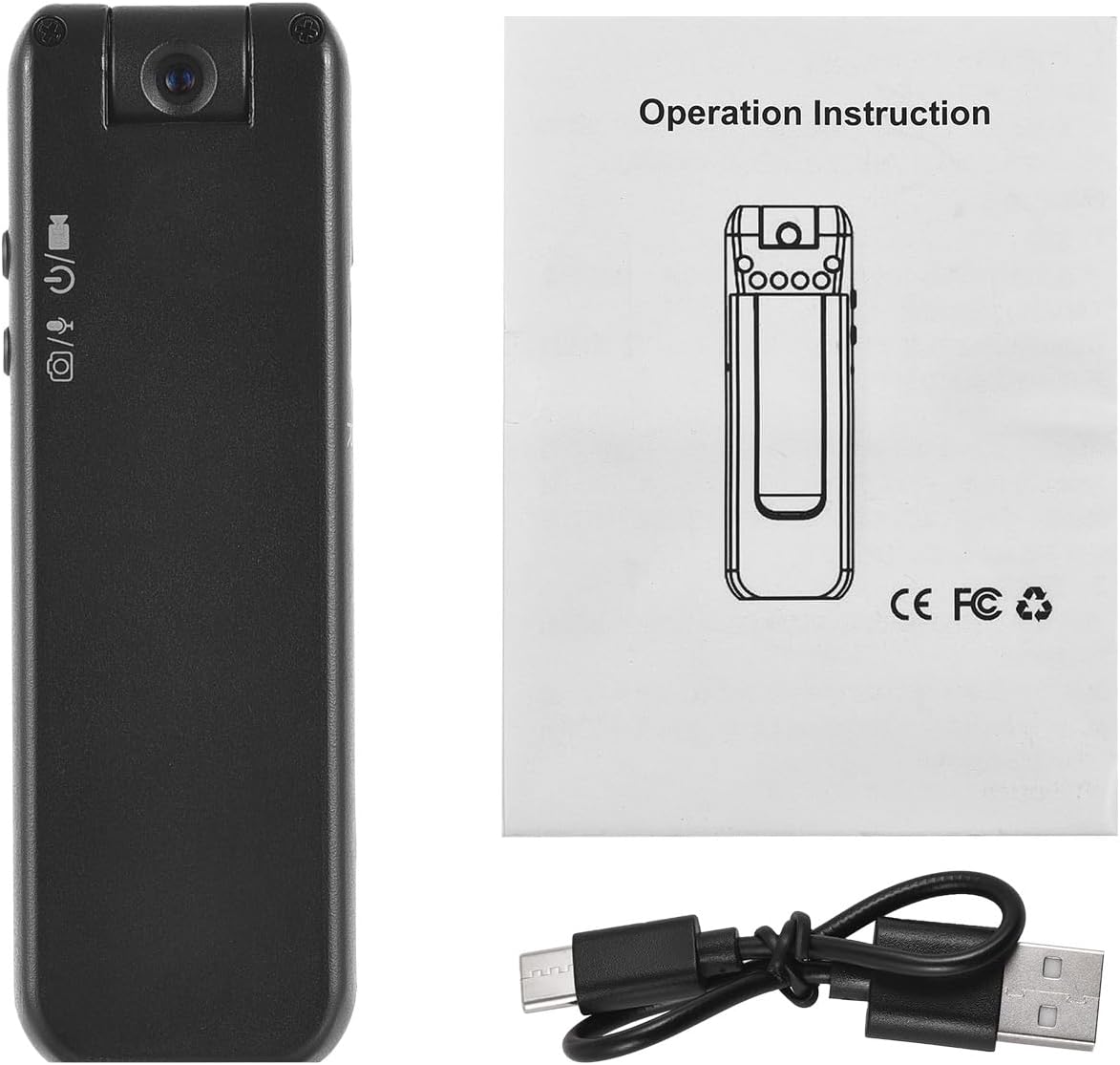 Mini Cámara Full HD 1080P Portátil – Compacta y Discreta para Todo Uso