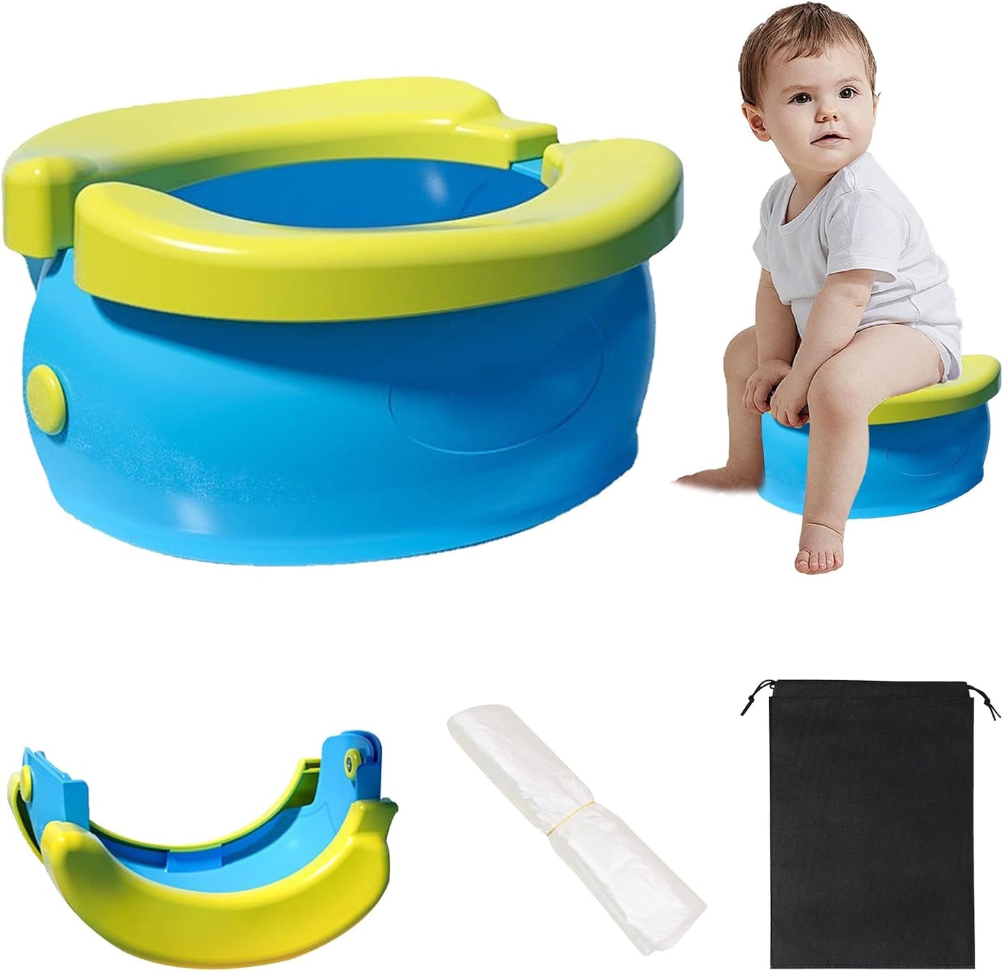 Inodoro Plegable Portátil para Niños – Ideal para Viajes y Actividades al Aire Libre