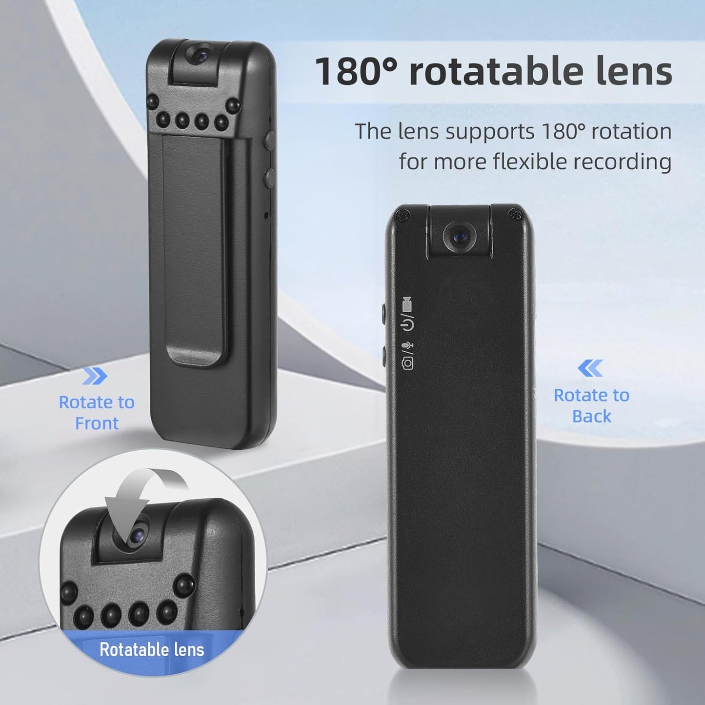 Mini Cámara Full HD 1080P Portátil – Compacta y Discreta para Todo Uso