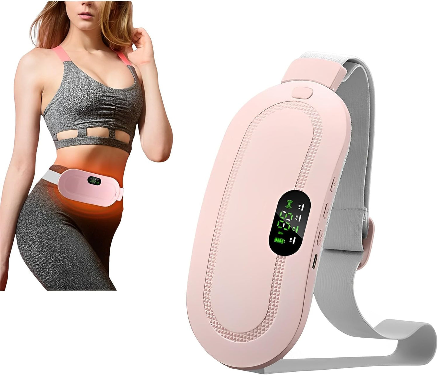 Cinturón de Estimulación TENS para Alivio Menstrual Inmediato