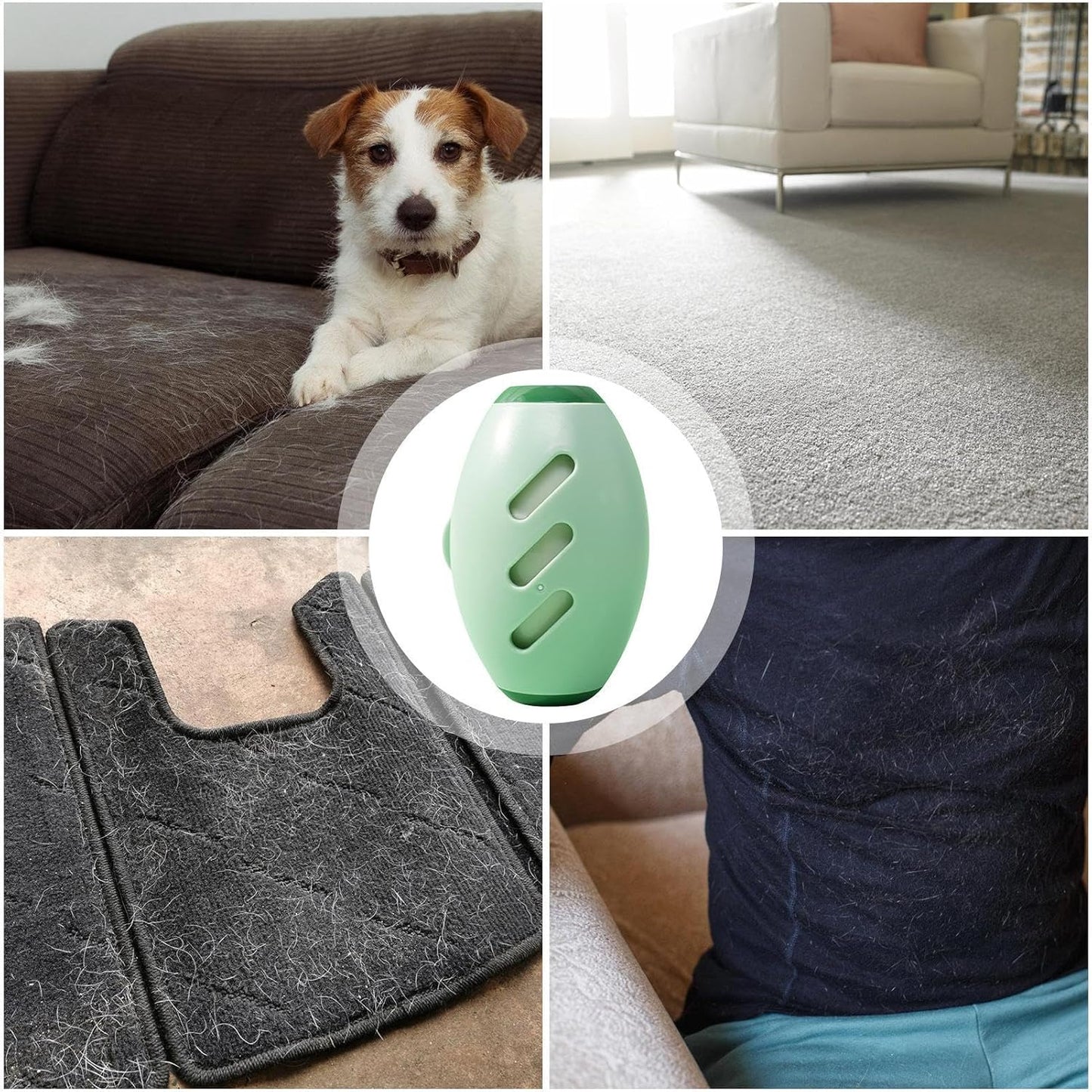 Rodillo Eliminador de Pelusa y Pelo para Mascotas