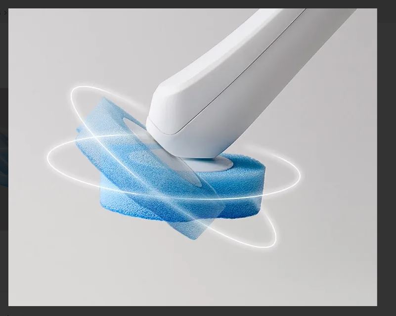 Escobilla Limpiadora de Baño con Cabezal Reemplazable – Limpieza Profunda y Duradera