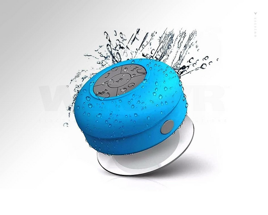 Altavoz inalámbrico acuático IPX7, perfecto para llevar la música a la ducha.
