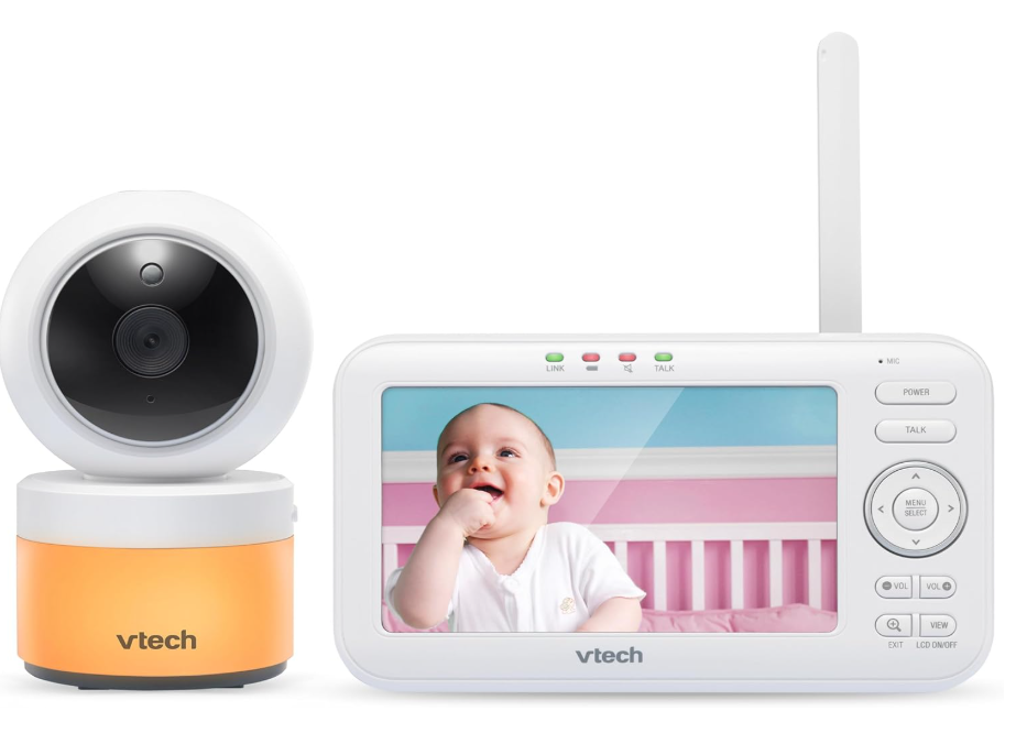 Cámara de vigilancia para bebé Vtech con pantalla de visión cristalina.