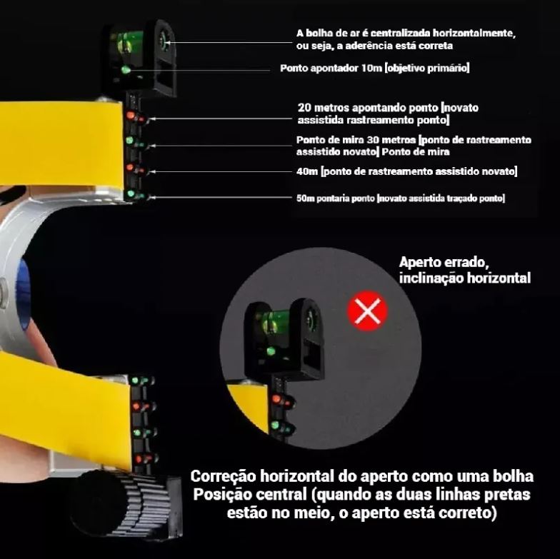 Catapulta de caza mira láser potente, resortera profesional de alta calidad.