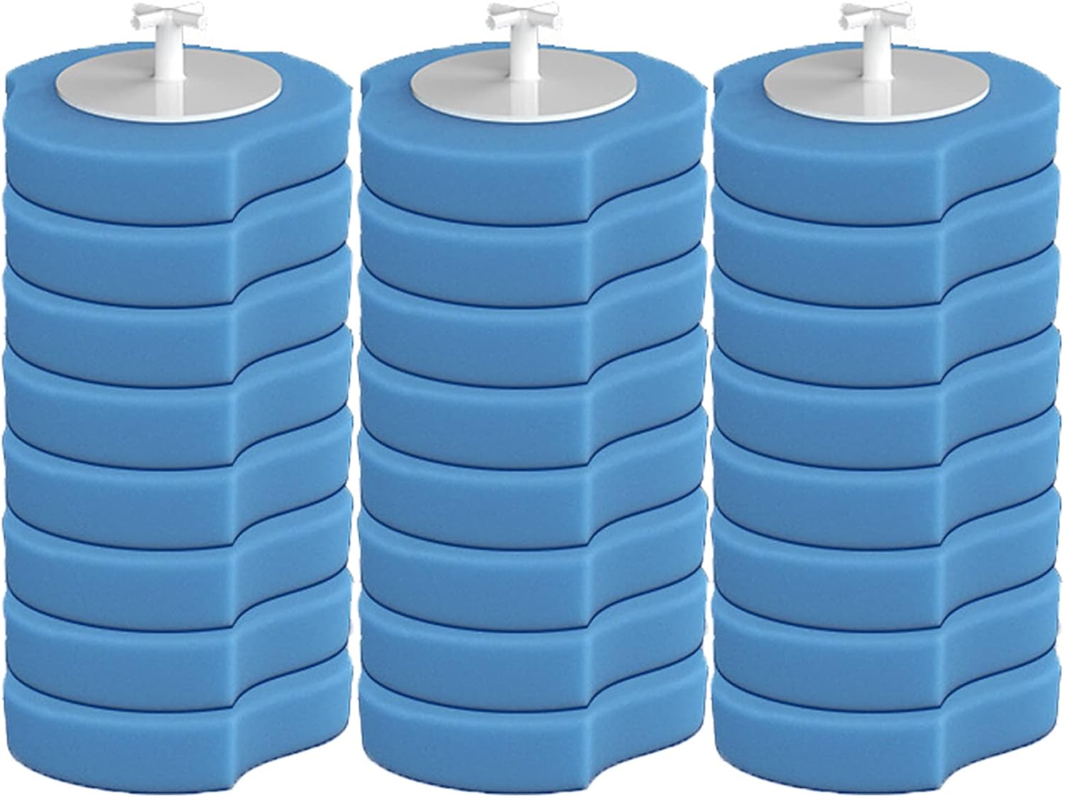 Cepillo de baño desechable con detergente integrado, limpieza rápida y profunda.