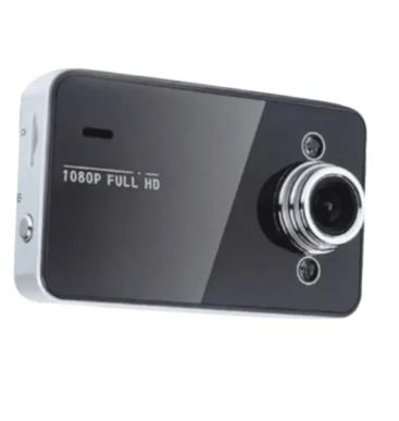 Dashcam HD 1080P, visión nocturna, incluye sensor de movimiento de emergencia.