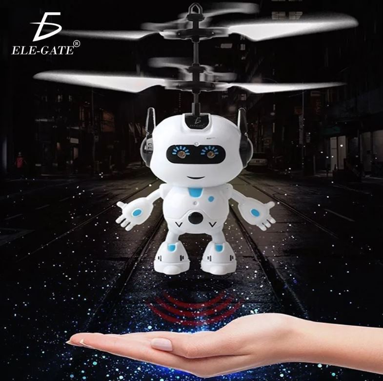 Mini Drone Robot Volador de Inducción Infrarroja para Niños