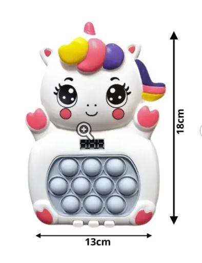 Juguete Pop It Electrónico Unicornio – Perfecto para Aliviar Estrés y Ansiedad