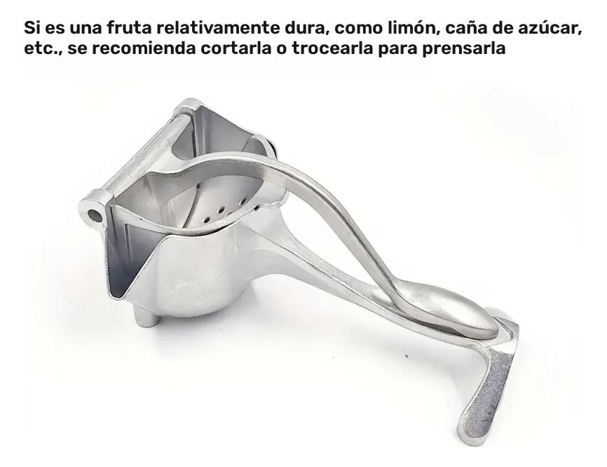 Exprimidor de cítricos de palanca de aluminio, extrae el jugo máximo en la cocina.