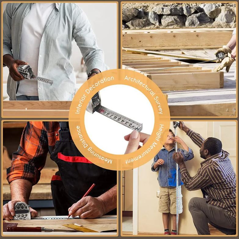 Cinta Métrica de Acero Inoxidable – Resistente al Agua y al Desgaste