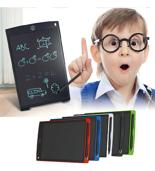 Tablet de Escritura y Dibujo LCD de 8.5" Para Niños - Pizarra Mágica Reutilizable