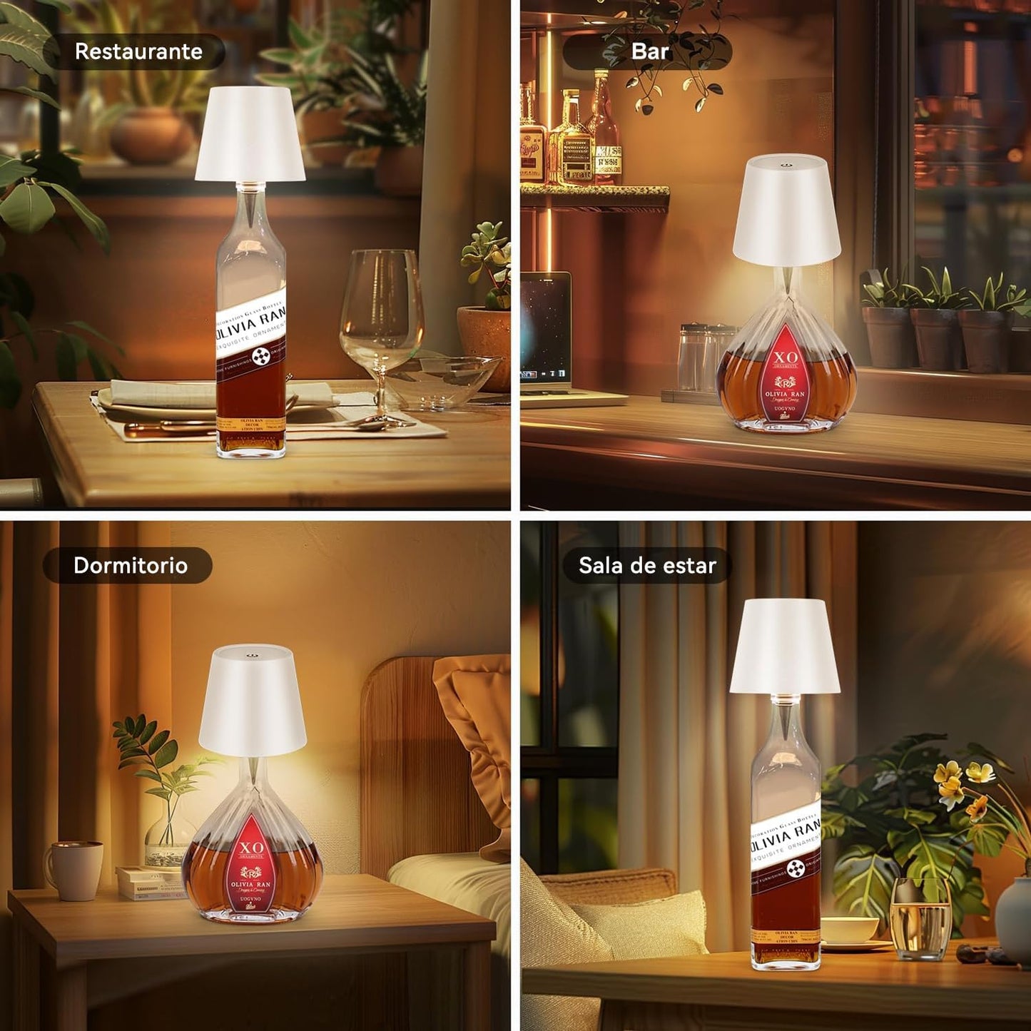 Lámpara para Botellas de Vino – Transformación Creativa y Elegante para Tu Hogar