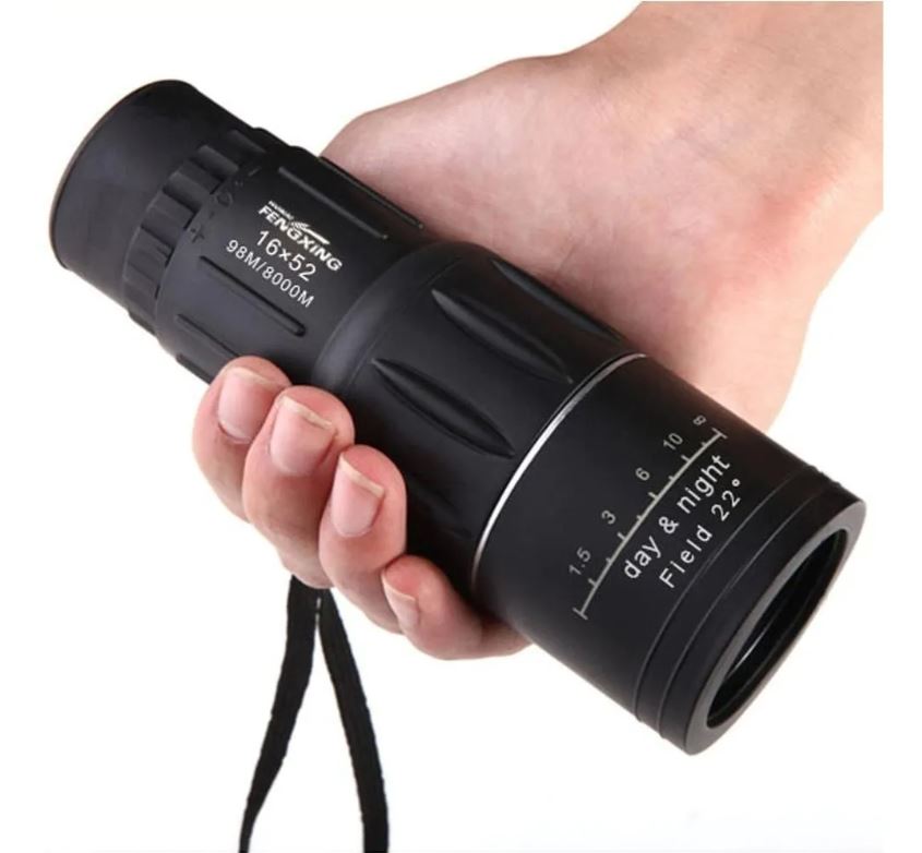 Telescopio Monocular 16x52 Compacto – Observa el Mundo con Claridad y Comodidad