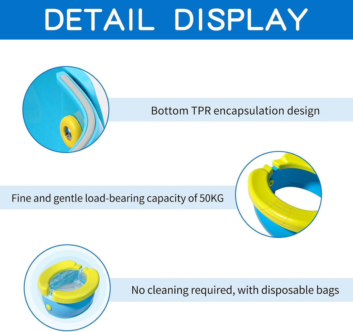 Inodoro Plegable Portátil para Niños – Ideal para Viajes y Actividades al Aire Libre