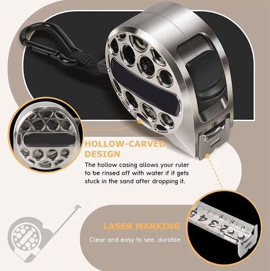 Cinta Métrica de Acero Inoxidable – Resistente al Agua y al Desgaste