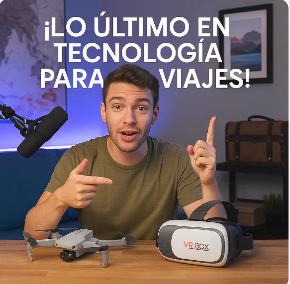 Dron Plegable con Cámara 4K y Gafas de Realidad Virtual VR 3D