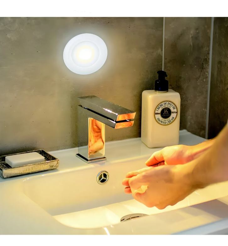 Pack de 3 LED Spots Ultrabrillantes con Control Remoto