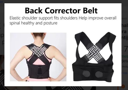 Corrector Ergonómico para Postura – Alivio Inmediato y Natural