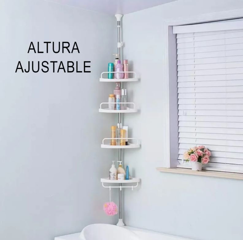 Estante Telescópico Organizador ClariBath® para Baño 🚿