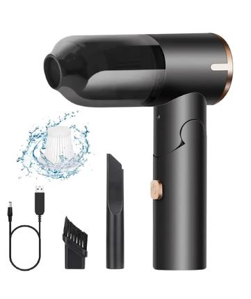 Mini Aspiradora de Mano Recargable USB para Coche, Hogar y Oficina