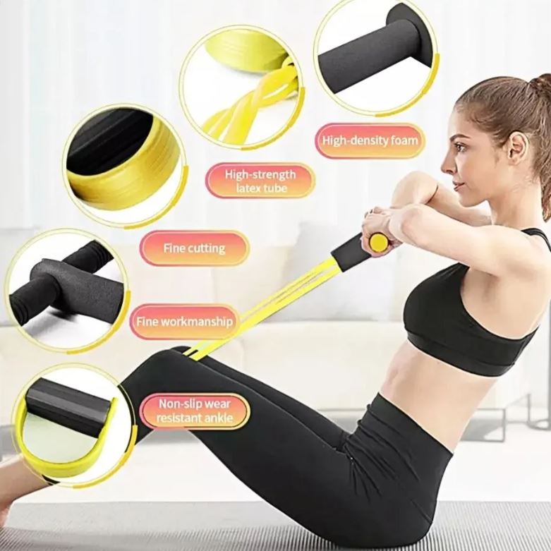 Cuerda Elastica de Entrenamiento Portátil para Ejercicio Completo