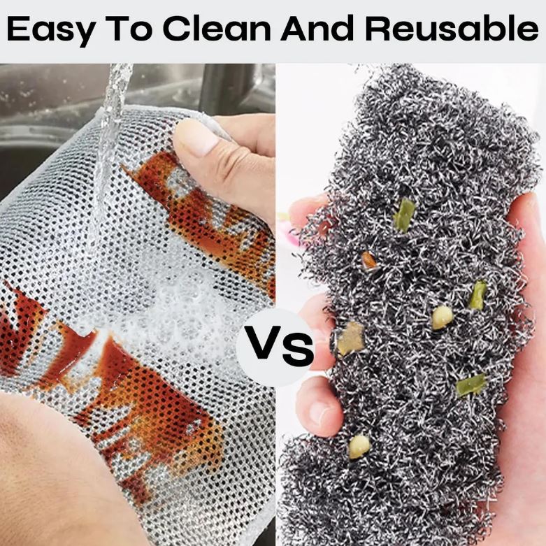 5 Paños de Seda Plateada de Alta Resistencia para Limpieza Impecable