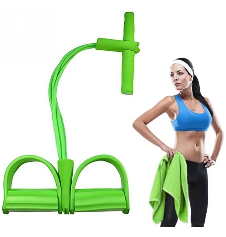 Kit de cuerda elástica de entrenamiento con resistencia, para ejercicio total del cuerpo.