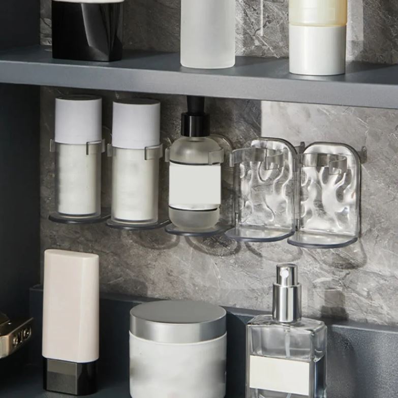 Kit de orden para baño pequeño, organizador multifuncional de pared.