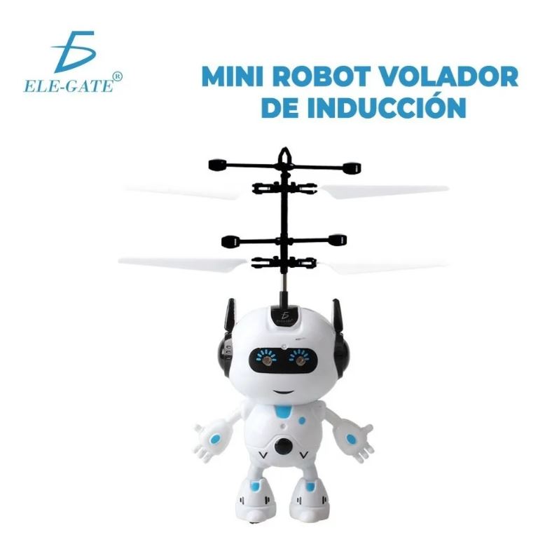 Mini Drone Robot Volador de Inducción Infrarroja para Niños