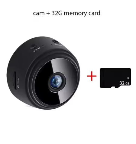 Mini Cámara de Seguridad WiFi de 1080P Full HD con Visión Remota