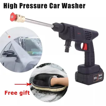 Lavadora a presión portátil de 48V con batería de litio, perfecta para el auto y el hogar.