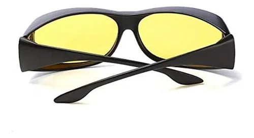 Lentes de visibilidad nocturna polarizados, reducen el brillo de faros y luces.