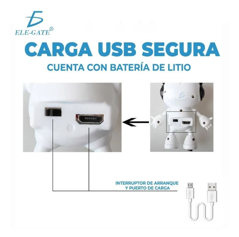 Pelota voladora de inducción infrarroja, con luces LED, diseño recargable.