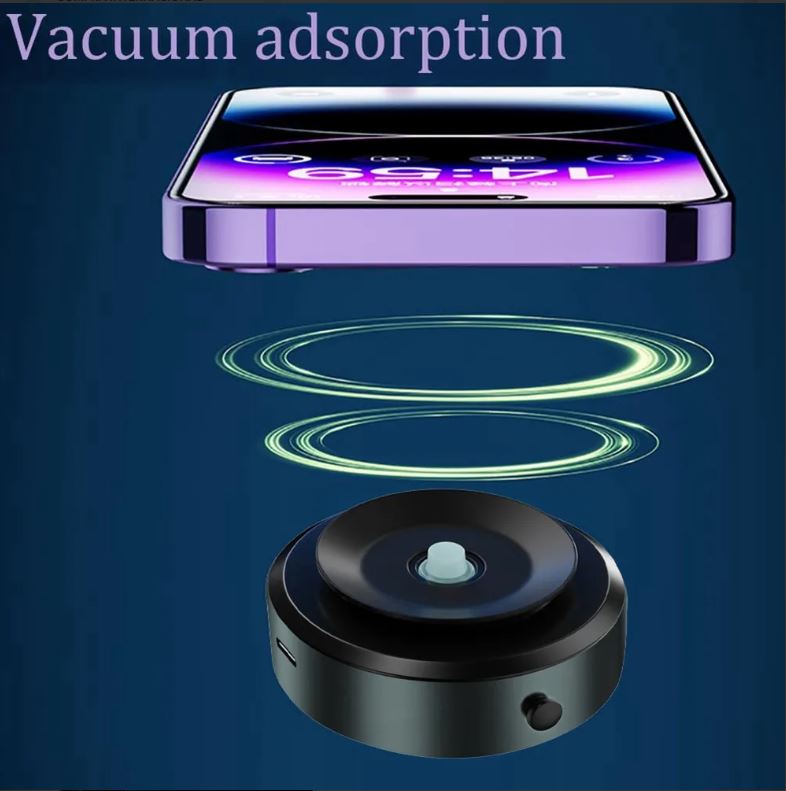 Porta celular magnético, ventosa de succión fuerte, parabrisas o tablero.