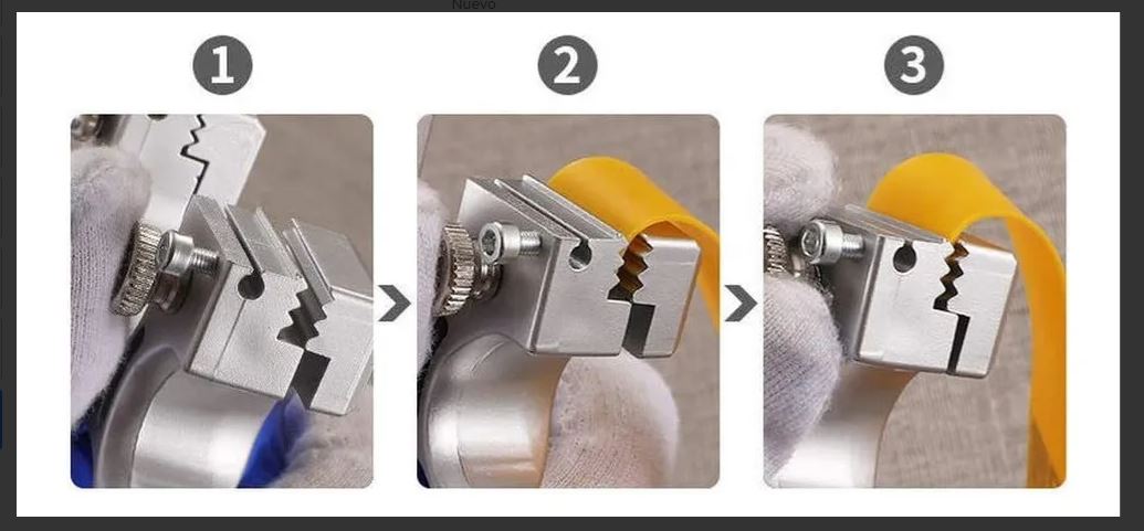 Resortera deportiva con mira láser profesional, segura para caza.