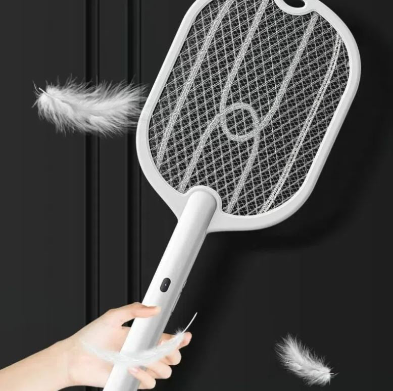 Raqueta Eléctrica Anti-insectos con Alto Voltaje de 3000V