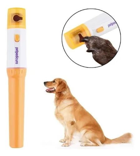 Set profesional de cuidado de uñas para mascotas, eléctrico y fácil de usar en casa.