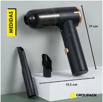 Mini Aspiradora de Mano Recargable USB para Coche, Hogar y Oficina